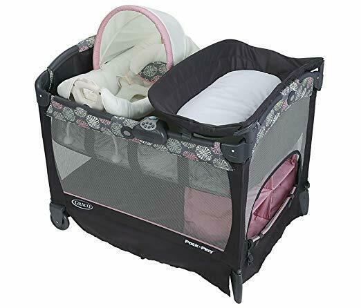 New Graco Pack 'n Play Playard Cuddle Cove with Vibrating Baby Seat