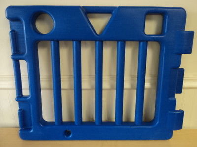 Vintage Today's Kids Play Yard Replacement Panel Blue Play Pen Gate VGUC