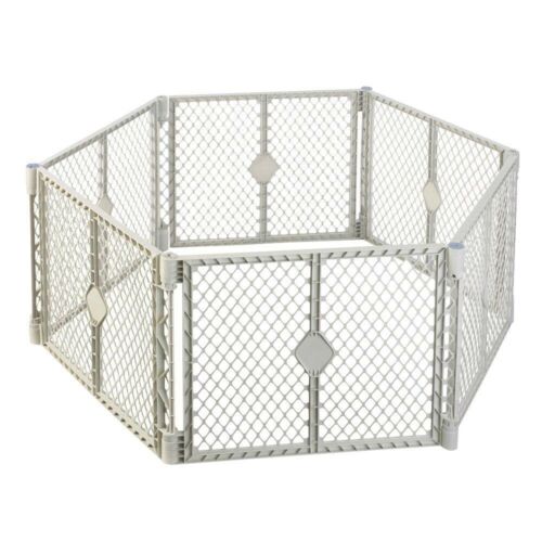 Northstates 8669 6 Panel Superyard Classic Portable Indoor Outdoor Playard