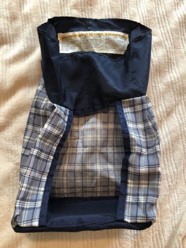 Baby Graco Pack N Play DIAPER STACKER STORAGE Replacement Part Blue Plaid %