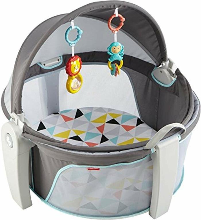 Fisher-Price On-The-Go Baby Dome, White