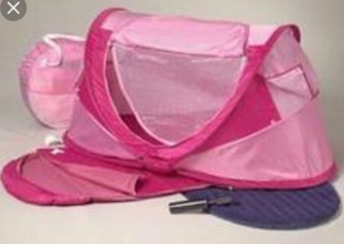 *Rare Pink* Kidco Peapod Plus Indoor Outdoor Tent Baby Toddler Pre-Owned