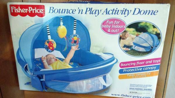 Fisher Price Bounce n' Play Activity Dome BRAND NEW IN BOX Indoors/ Outdoors