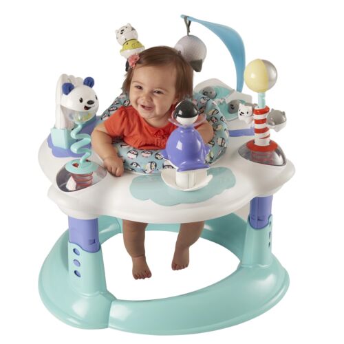 Evenflo Exersaucer Bounce & Learn Playground Baby Bouncer Infant Learning Toy