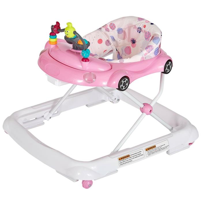 Baby Walker Dream On Me On-The Go Activity walker in Light Pink new toys
