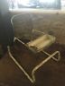 Vintage Cosco Baby Jumper feeding Chair Play Beads bell white 21” tall