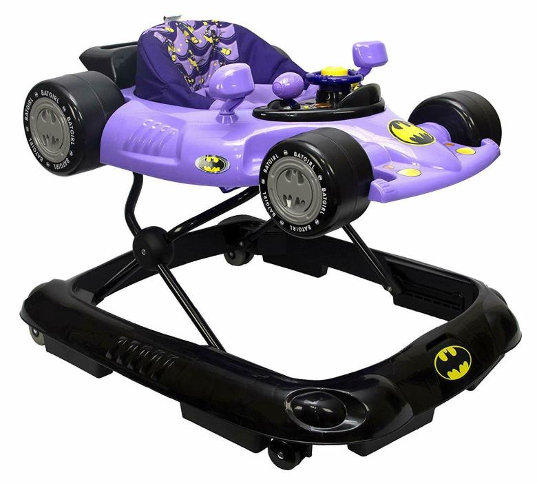 New KidsEmbrace Baby Walker, DC Comics Batgirl Batmobile Zoom Delivery