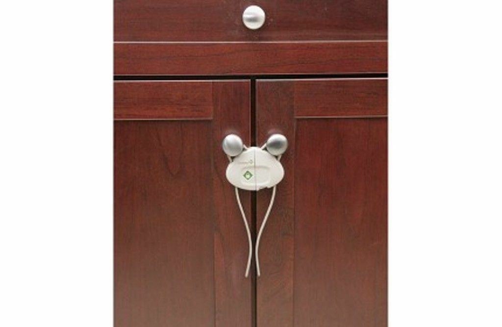 Safety 1st Side by Side Cabinet Lock - One Time Installation - Set of 2