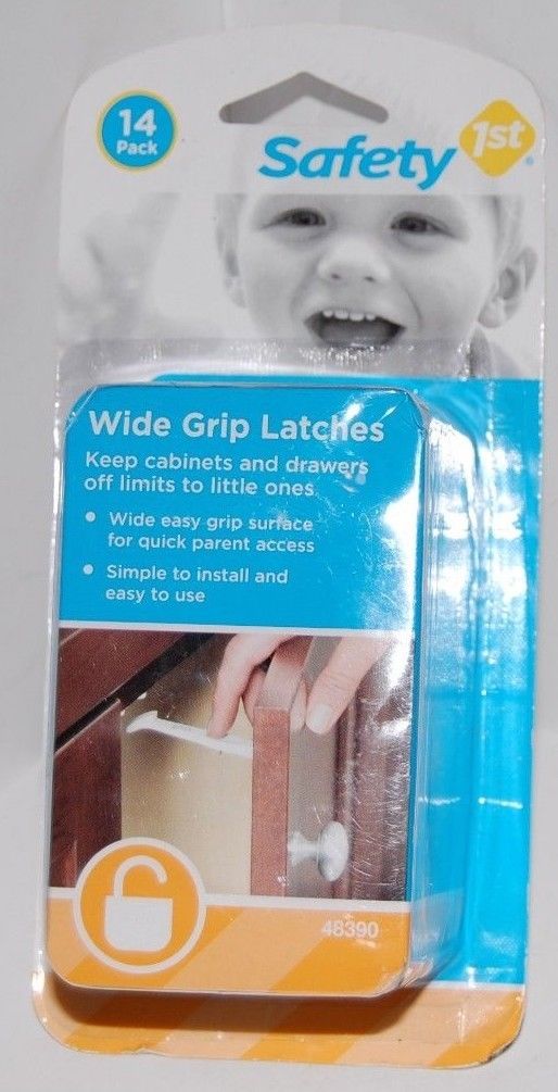 Safety 1st Cabinet / Drawer Latches for Child Safety - 14 Pack - BRAND NEW