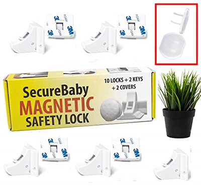 Safety First Cabinet Locks - Child Safety Cabinet Locks - Baby Proofing - 10-2