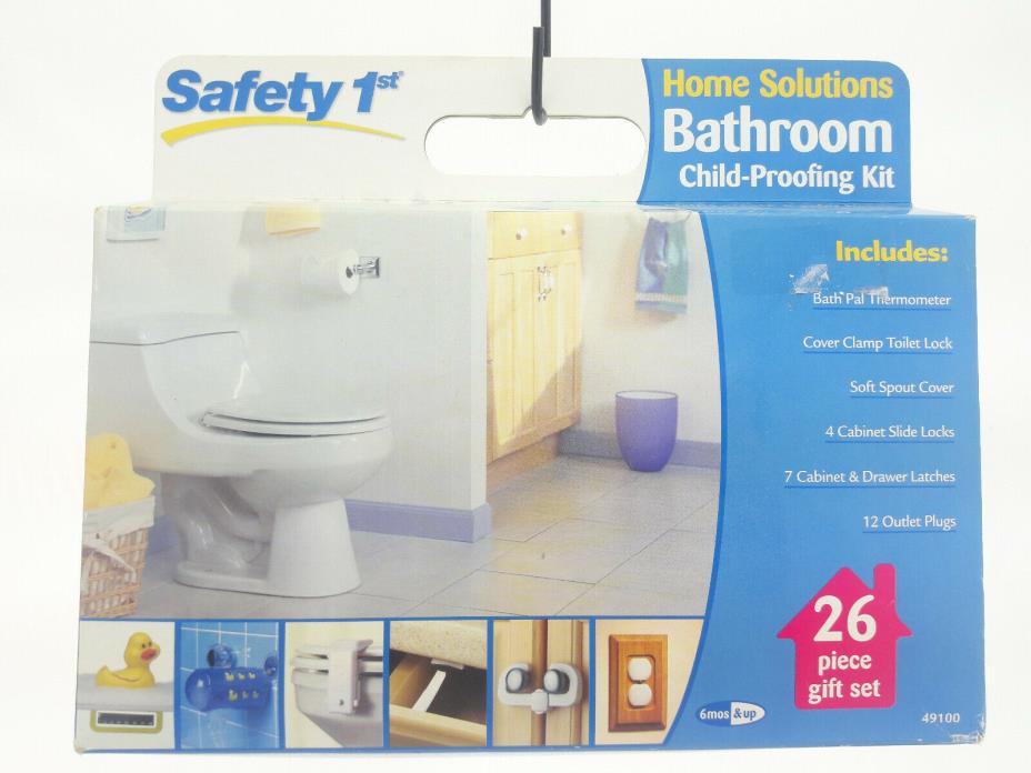 Safety 1st Home Solutions Bathroom Child-proofing Kit - 26 piece Gift Set