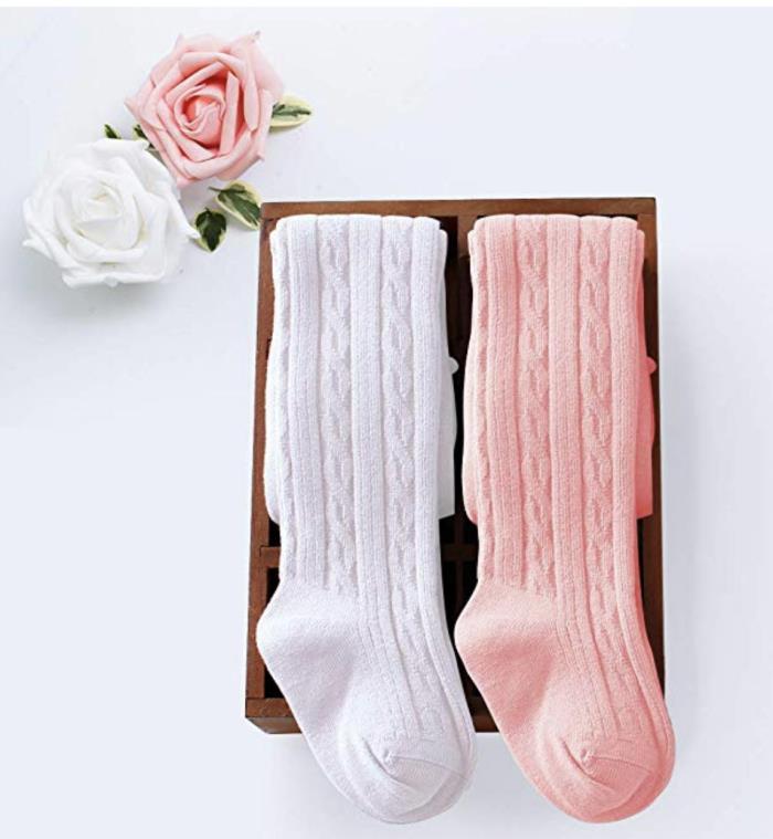 Child Elasticity Dance Pants for Girl Leggings Knit Cotton Tights Baby Toddler S