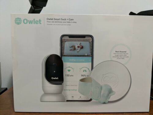 Owlet Smart Sock + Cam Complete Baby Monitor System Brand New Factory sealed
