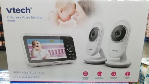 VTech Video Baby Monitor with 2 Cameras, SM8252-2