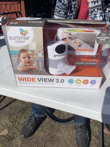Summer Infant Wide View 2.0 Digital Color Video Baby Monitor