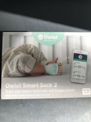 OWLET SMART SOCK 2 BABY HEART RATE & OXYGEN LEVEL HEALTH MONITOR