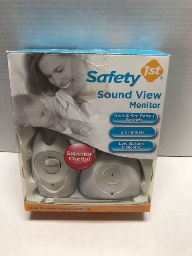 Safety 1st Soundview baby monitor # 08021 complete with box