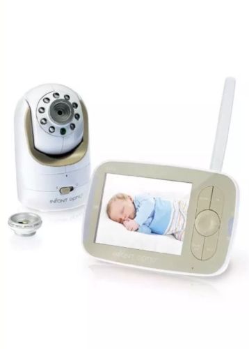 Infant Optics DXR 8 Video Baby Monitor With Interchangeable Optical Lens White