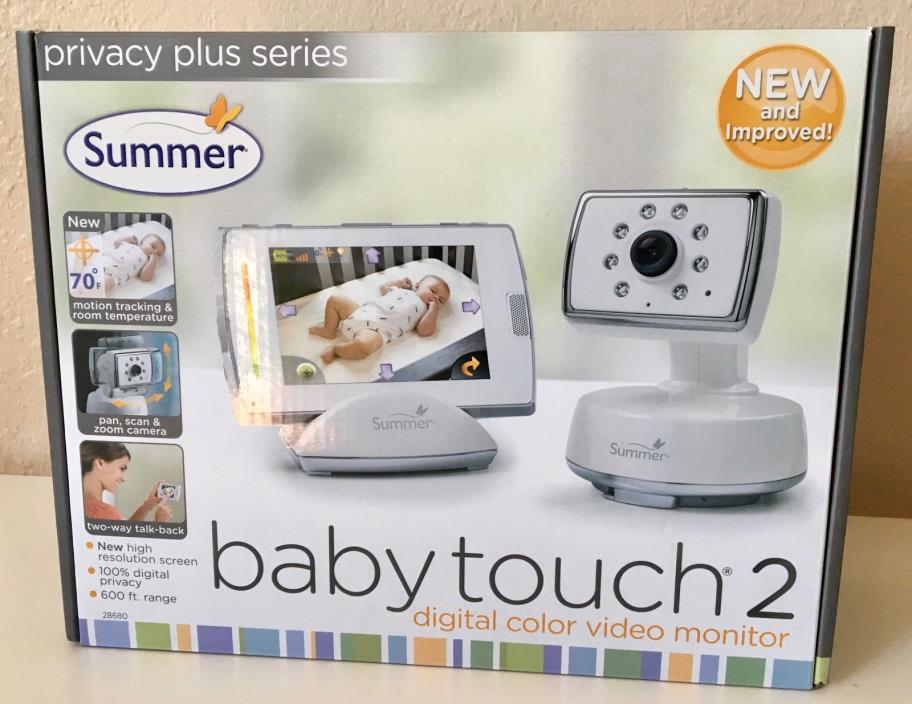 Summer Baby Touch 2 Digital Color Video Monitor Privacy Plus, Day & Night Camera
