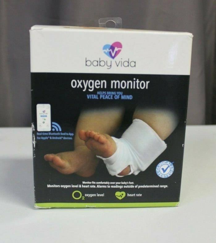 Baby Vida Oxygen Level Heart Rate Monitor Bluetooth NEW OPEN BOX