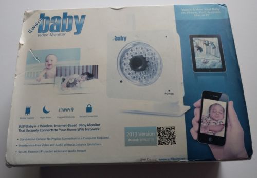 For PARTS WiFi Baby 2.0 Monitor Camera for Mobile WFB2013 Unused Untested AS IS