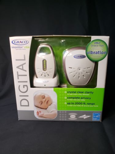 Graco Baby Monitor Imonitor Vibe Digital  2M21VIB 2000 Ft Range rechargeable new