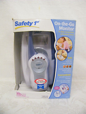 Vintage Safety 1st On-The-Go Baby Monitor