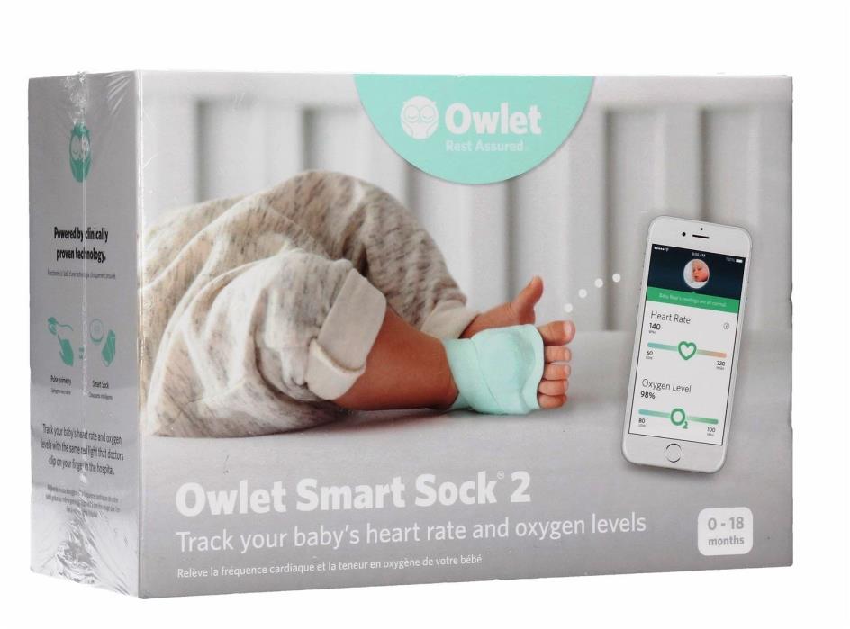 Owlet Smart Sock 2 Baby Monitor Brand New In Box