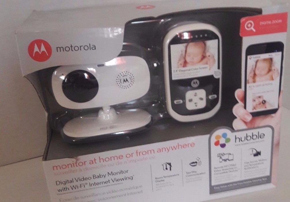 Motorola Digital Video Baby Monitor with WiFi Internet Viewing, MBP662CONNECT