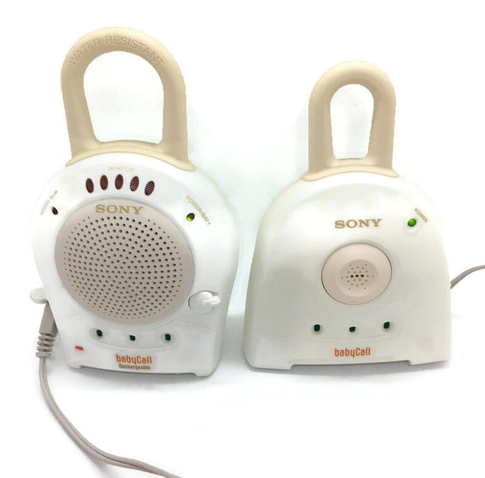 Sony Sound Sensor Baby Call Nursery Monitor 900 MHz Rechargeable NTM-910