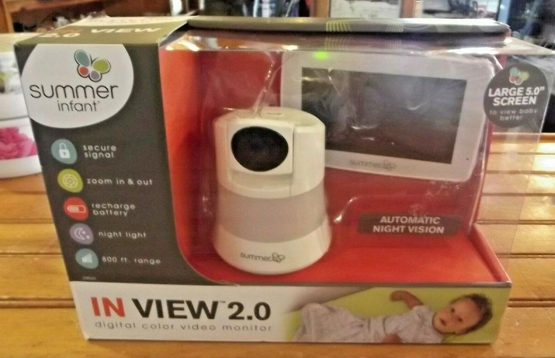 Summer Infant In View 2.0 Digital Color Video Baby Monitor - For Parts