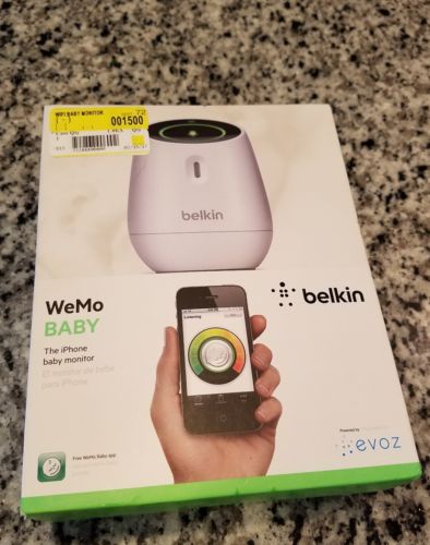 Belkin WeMo  Baby Monitor For IOS Iphone, iPad, and iPod Touch