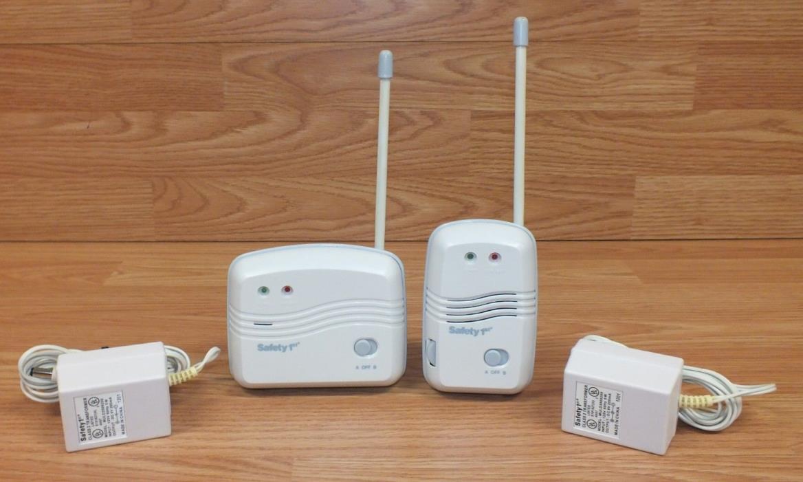 Genuine Safety 1st (MULD3509200) 1 Way Baby Monitor Set With Power Supplies