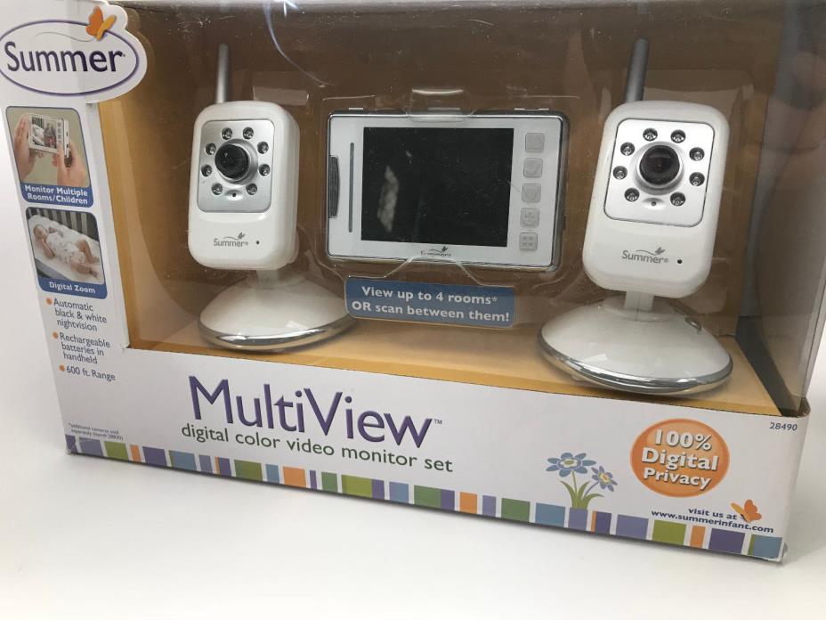 Summer Infant MultiView Digital Color Video Monitor Set 28490