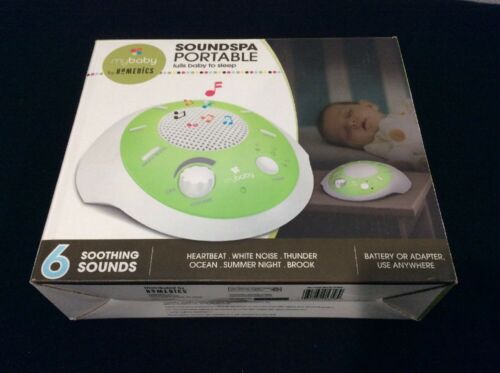 MyBaby by Homedics SoundSpa Sound Machine- Portable - Baby Noisemaker