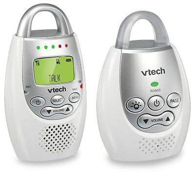 VTech DM221 Audio Baby Monitor with up to 1000 ft of Range Vibrating Sound-Al...