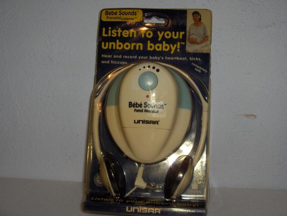 Bebe Sounds Prenatal Heart Listener UNISAR Listen To Your Unborn Baby,Never Used