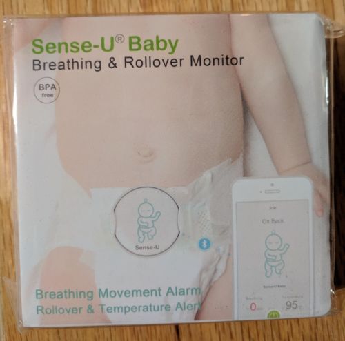 New Sense-U Baby Breathing & Rollover Monitor Movement
