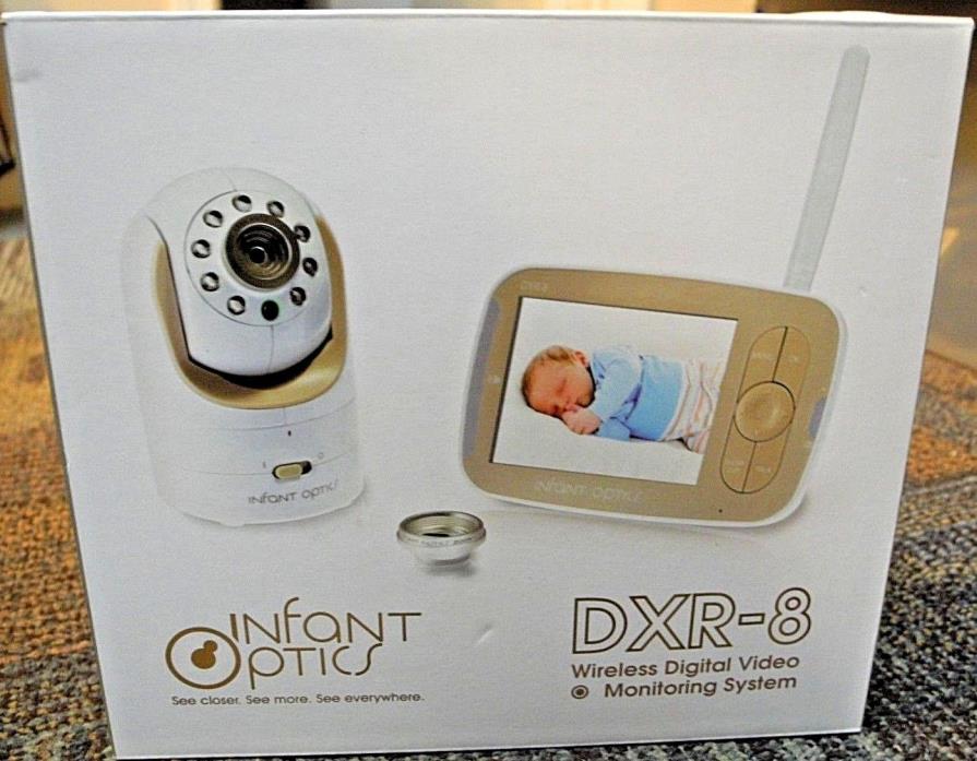 Infant Optics DXR-8 Zoom 3.5 Video Baby Monitor . NEW! USA SELLER