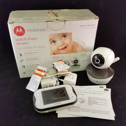 Motorola Digital Video Baby Monitor MBP41S with Video 2.8 Inch Color Screen