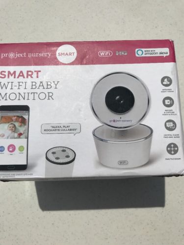 Project Nursery - Wi-Fi 720p Video Baby Monitor - White