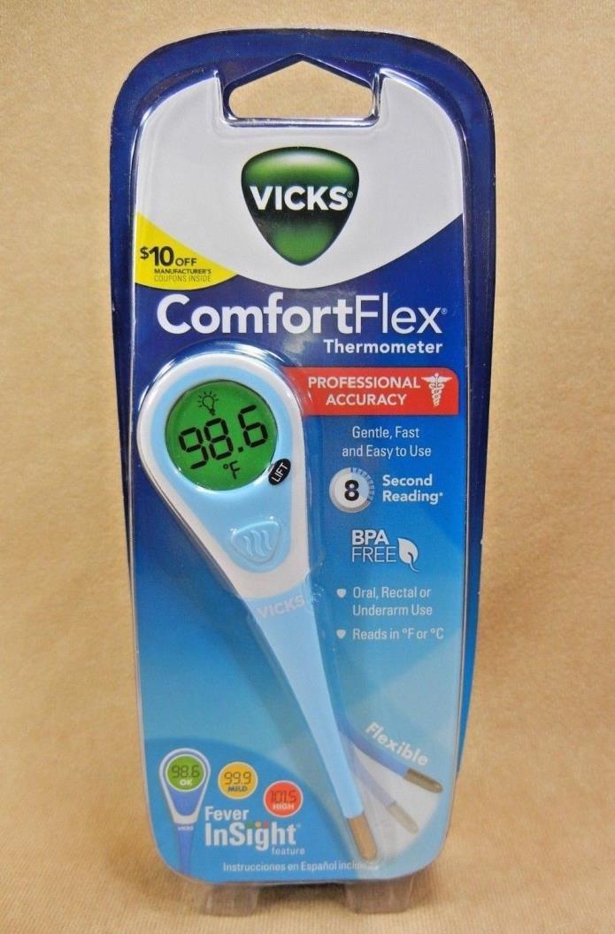 Vicks Comfort Flex Digital Thermometer Professional Accuracy