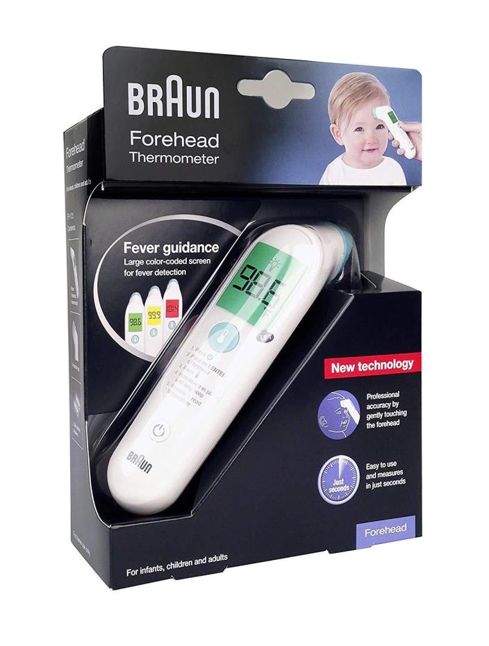 Braun BFH-125 Forehead Thermometer OPEN BOX - J33