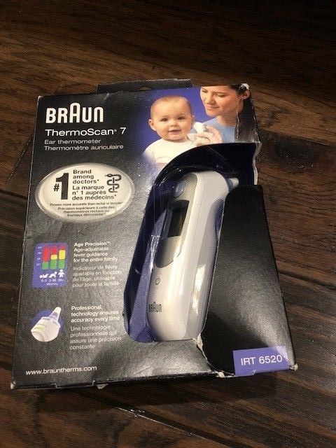 BRAUN Thermoscan 7 IRT6520 Baby/Adult Digital Ear Thermometer