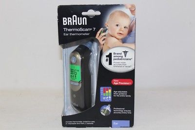 Braun ThermoScan 7 Digital Ear Thermometer Age Precision for Babies/Kids IRT6520
