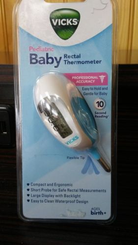 Vicks Pediatric Baby Rectal Thermometer