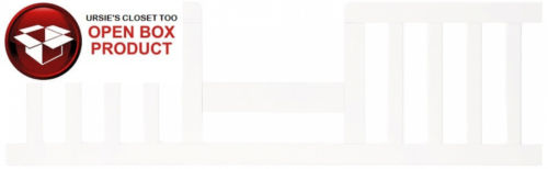 Child Craft Toddler Bed Guard Rail for Convertible Crib, Matte White