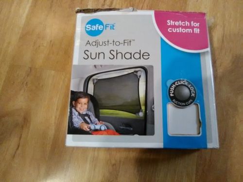 Safe Fit Adjust To Fit Black Sun Shade Stretch To Fit Sun Shade