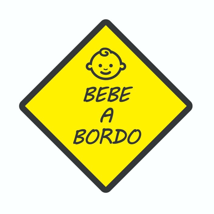 Baby On Board Decal&Sticker Combo, Spanish, LOW PRICE