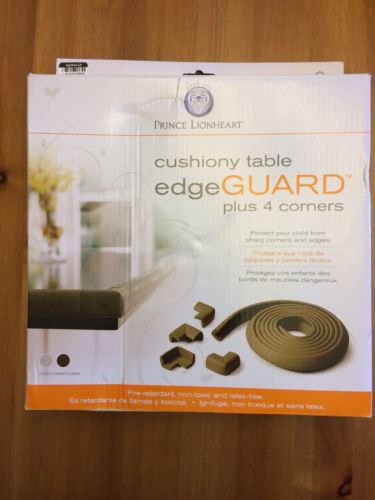 Prince Lionheart Table Edge Guard-4 Corners-Cushiony-New box-Baby proofing